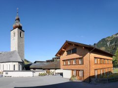 Lech, Katholische Pfarrkriche und alte Pfarrkirche Heiliger Nikolaus